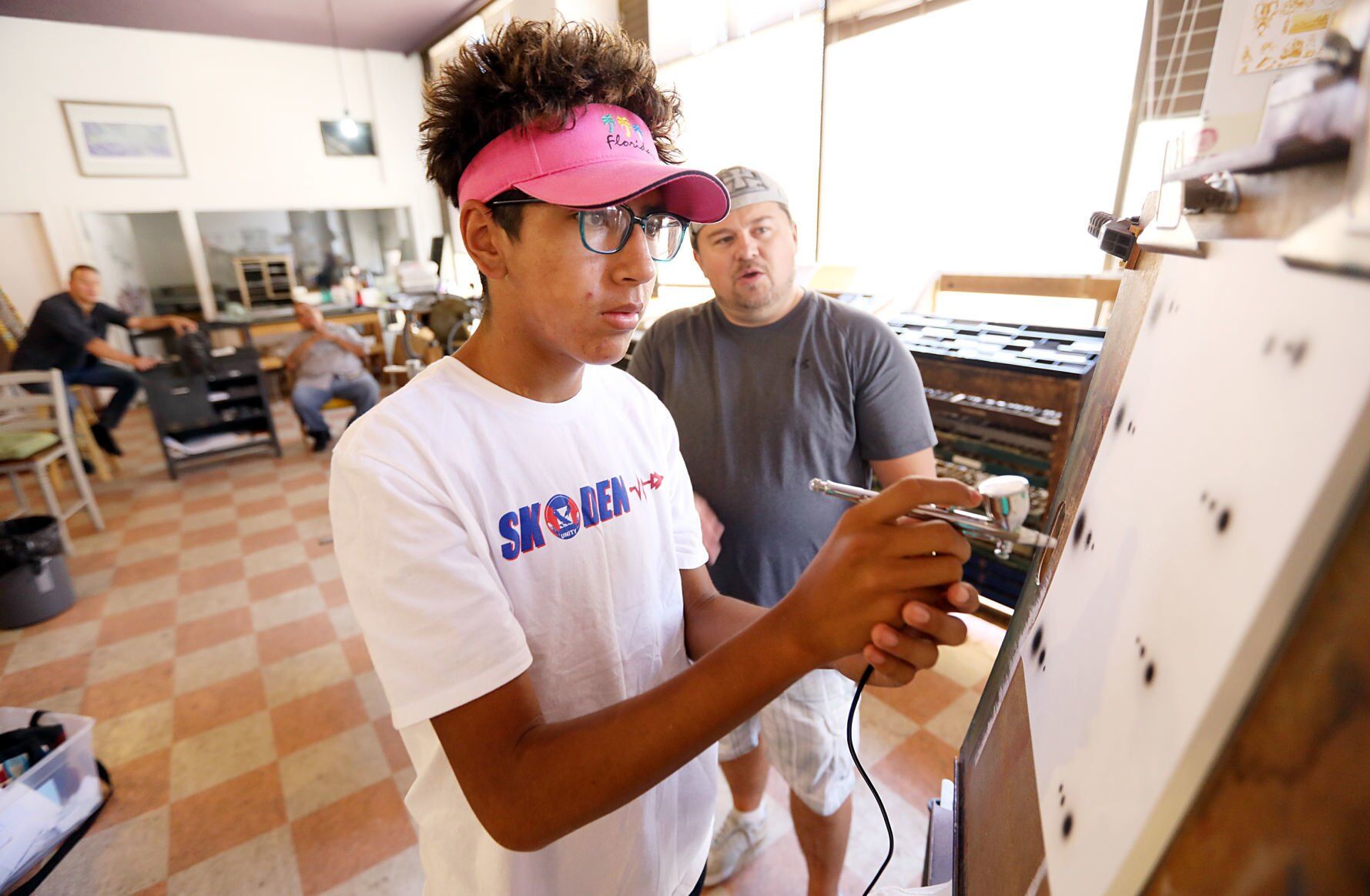 Learning from the masters, artists come to Butte